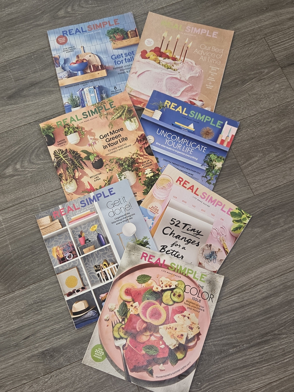 Real Simple Magazine Bundle 2023 - 2025